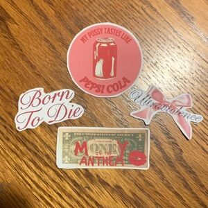 Lana del rey stickers set